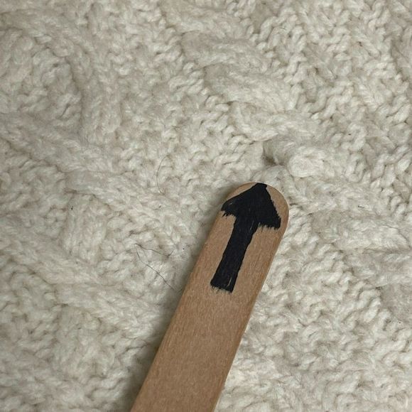 Paul James Vintage Womens 100% Wool Chunky Cable Knit Sweater Size L Fisherman - Picture 13 of 15